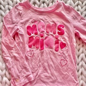 Mom’s Mini Shirt. 💕